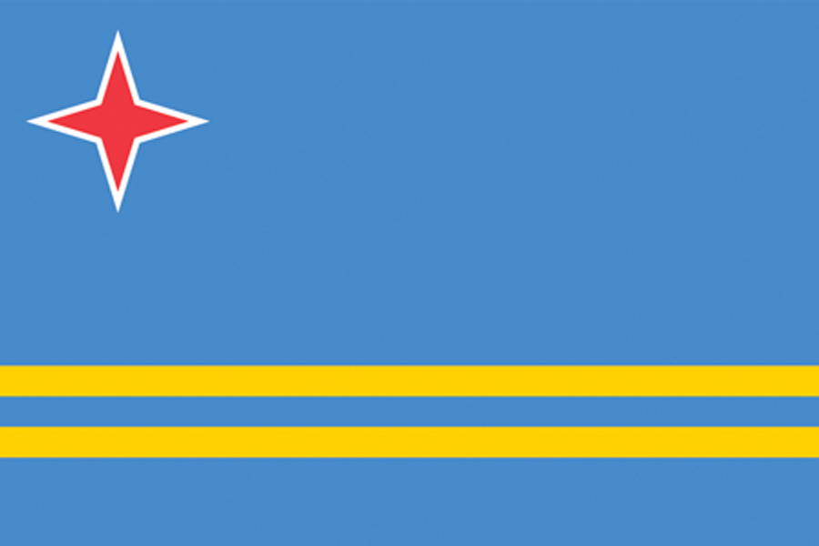 Bandera di Aruba